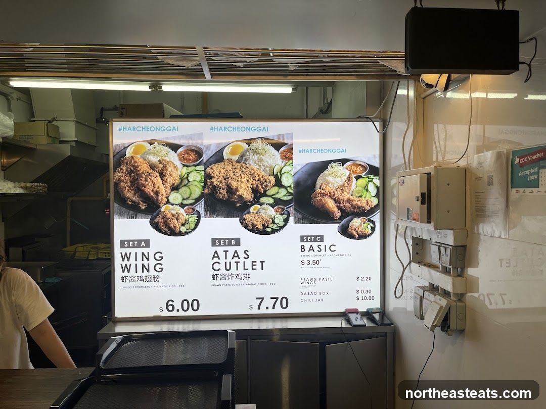 Food Menu Display