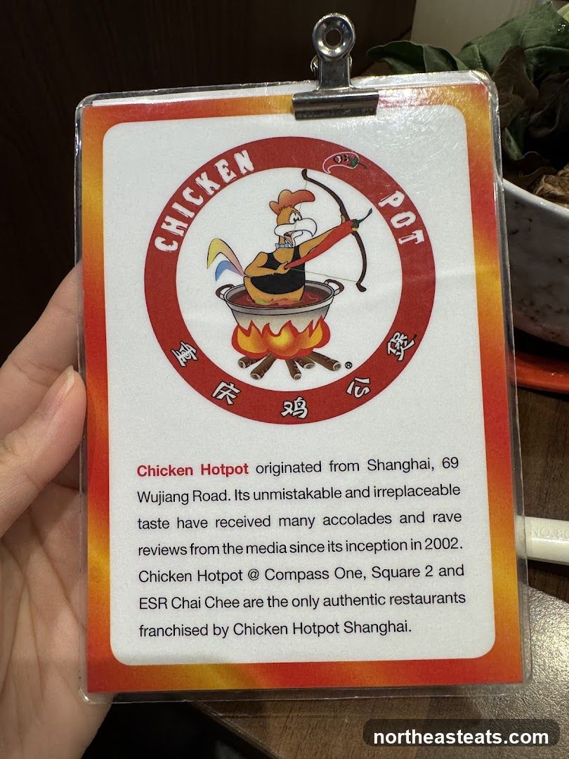 Chicken Hotpot Information Card