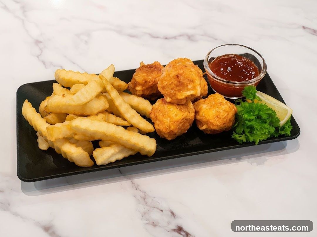 Fried Bites with Fries