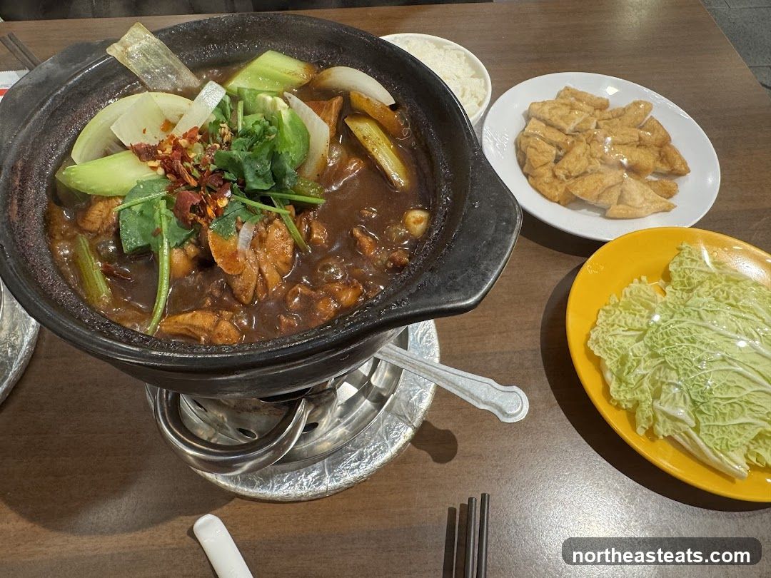 Chicken Stew with Sides