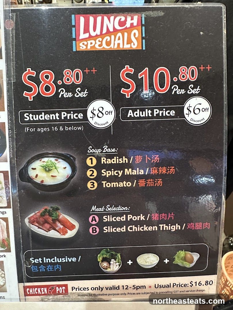 Lunch Specials