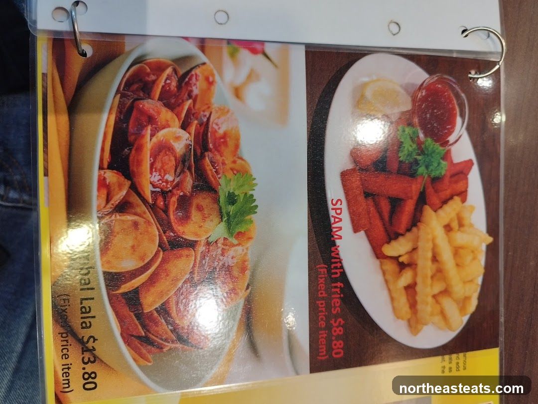 Menu Page