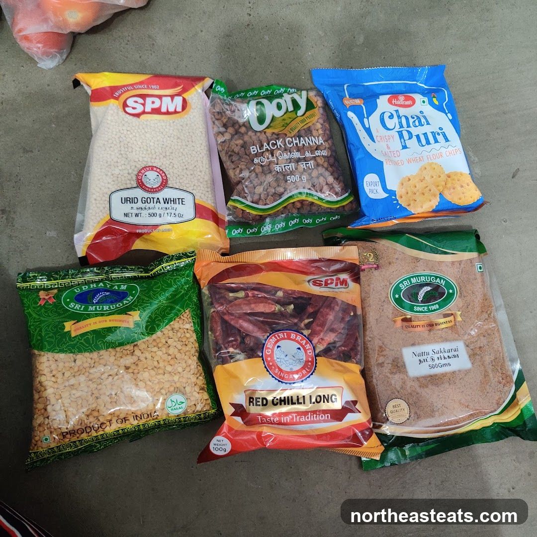 Assorted Indian Groceries