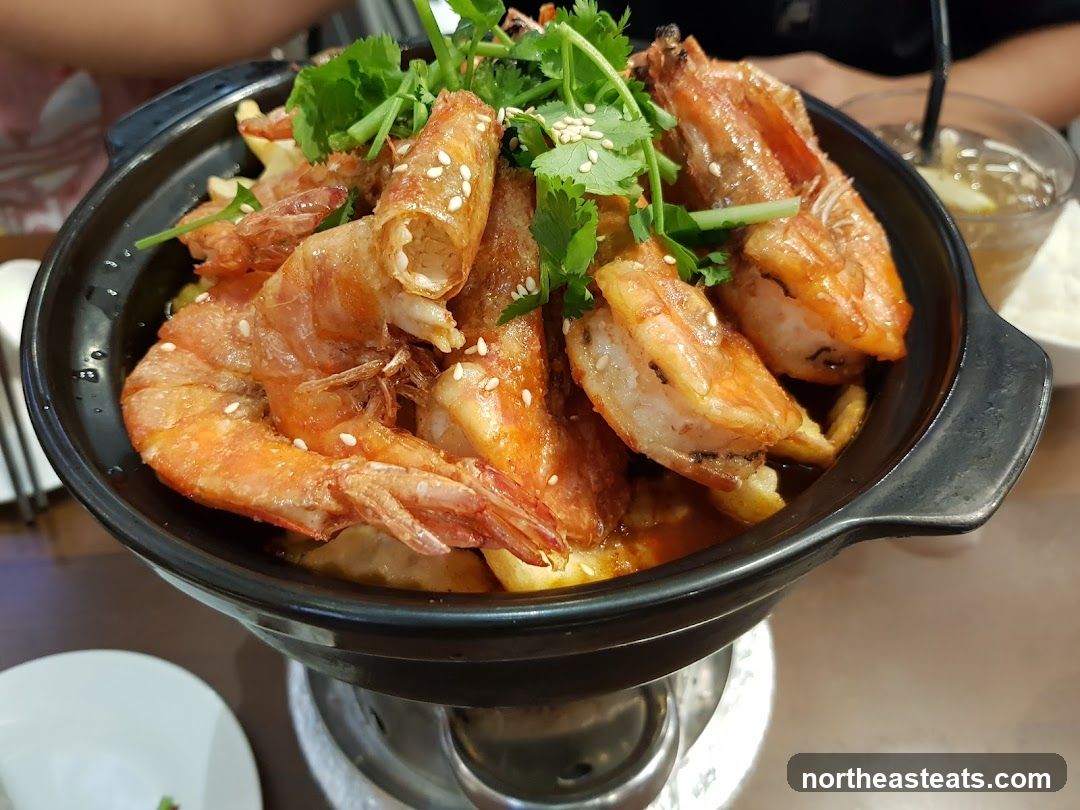 Spicy Prawn Dish