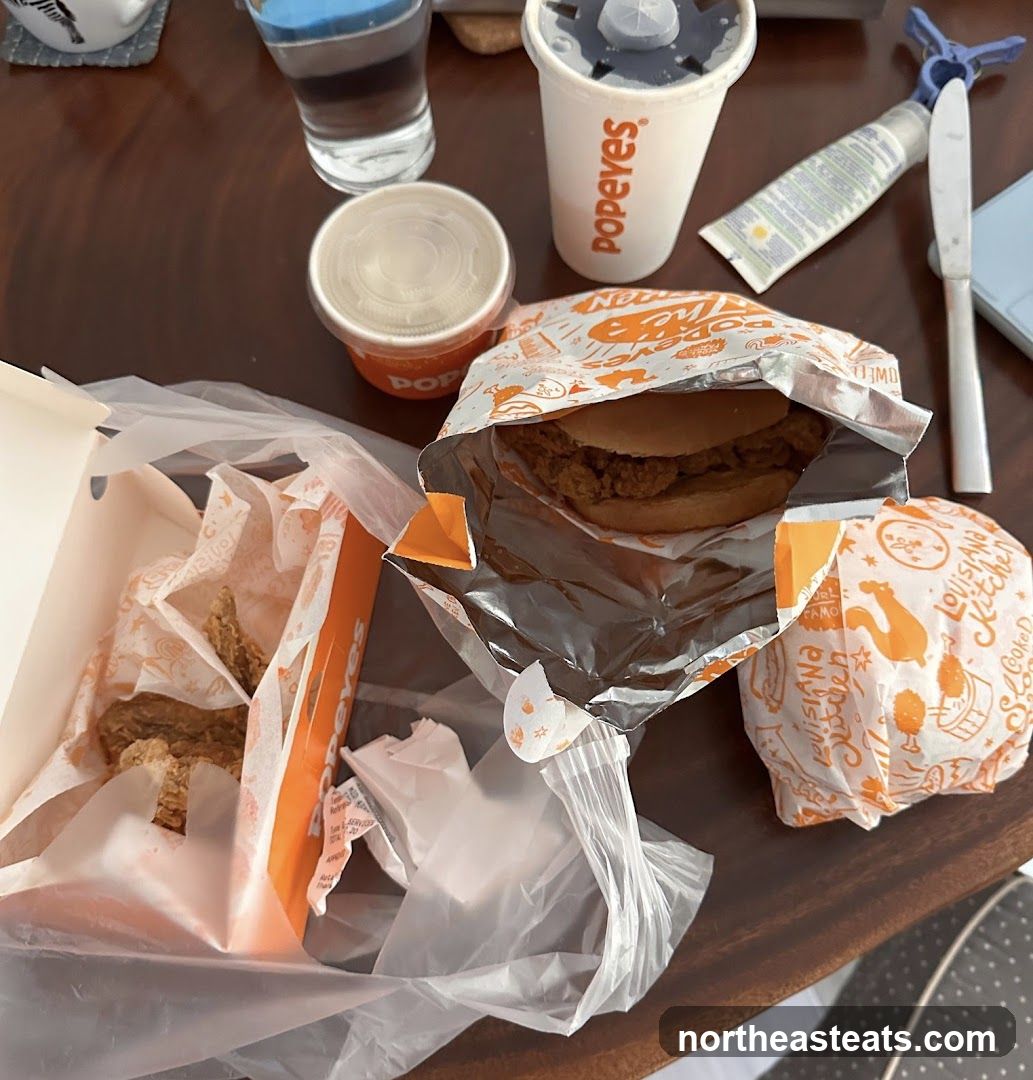 Popeyes Chicken Meal