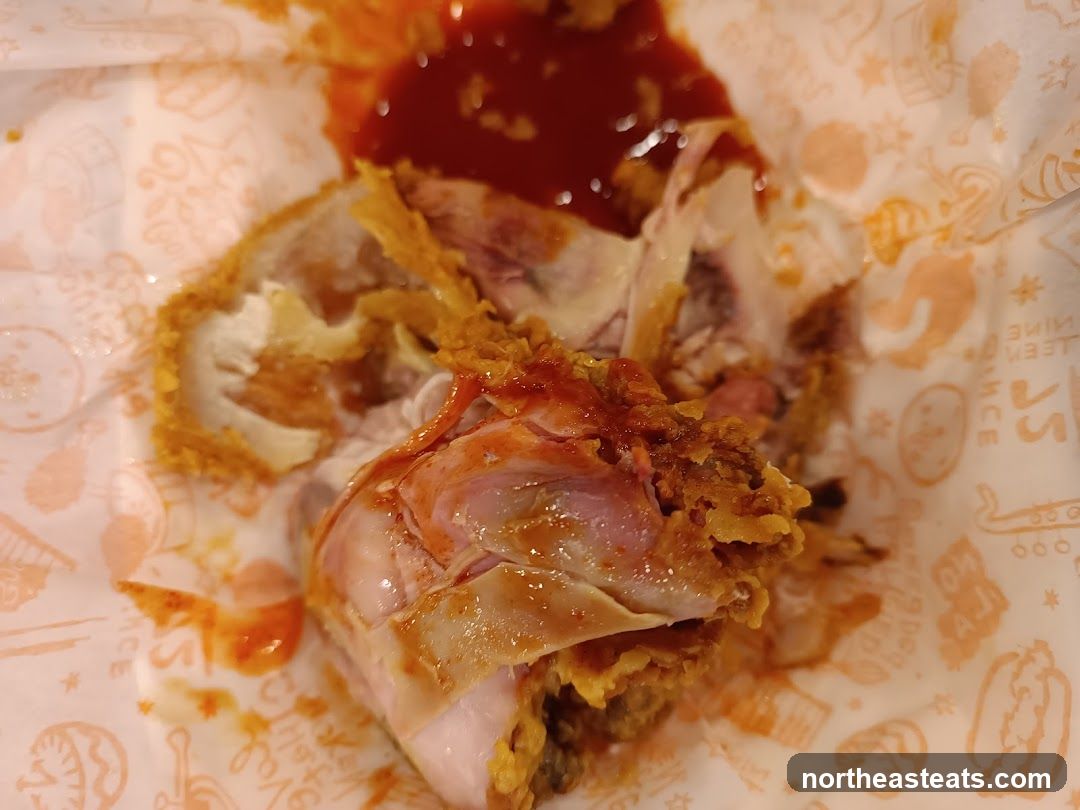 Fried Chicken with Sauce
