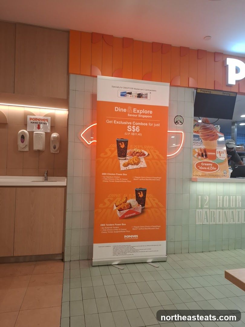 Popeyes Dine & Explore Promotion
