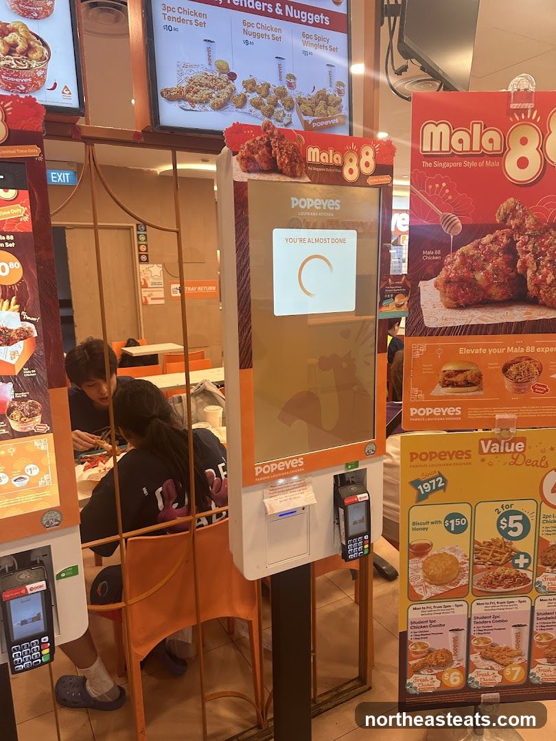 Popeyes Self-Order Kiosk