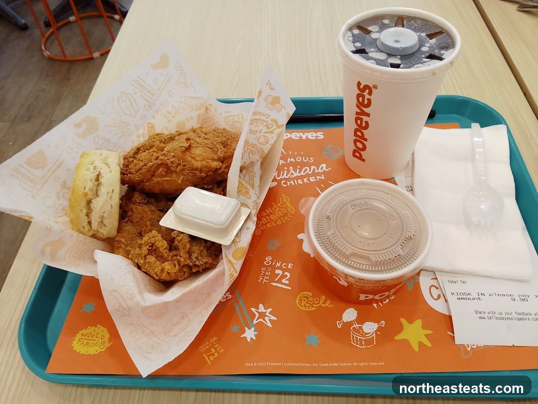 Popeyes Chicken Meal