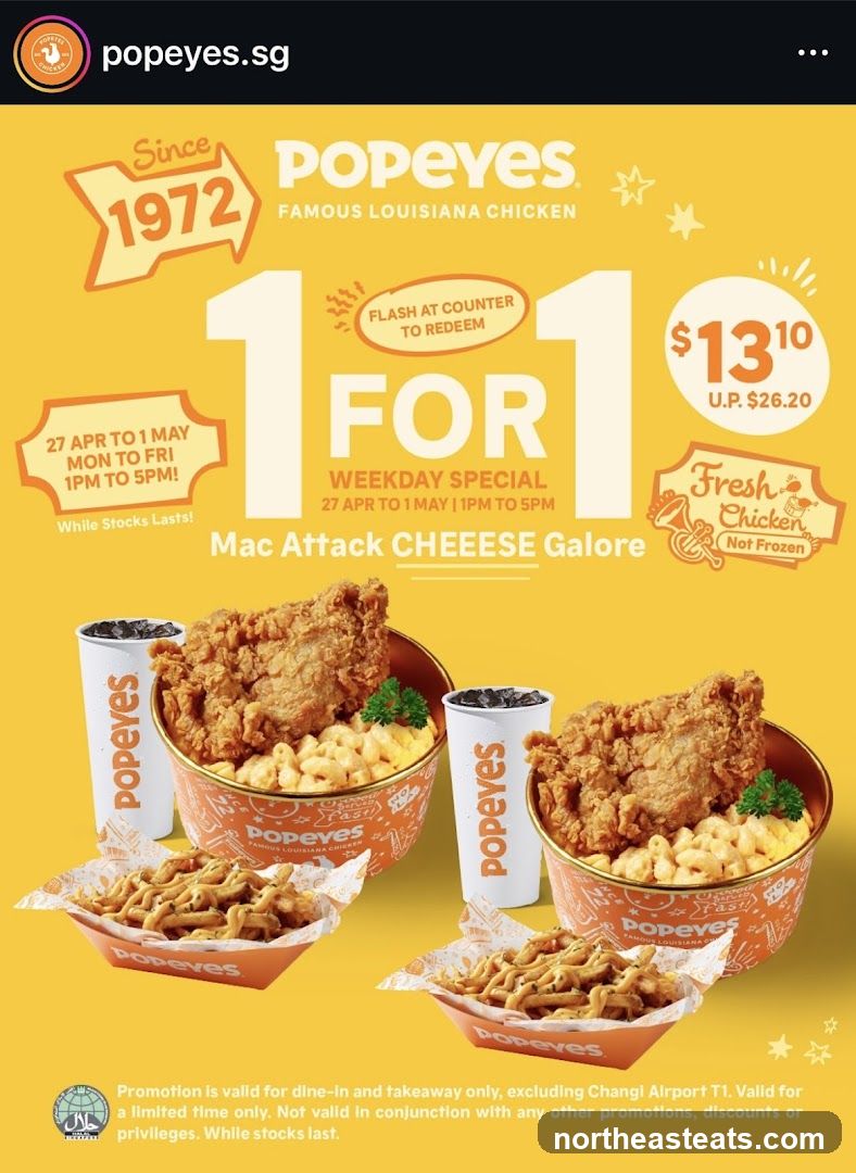 Popeyes Weekday Special