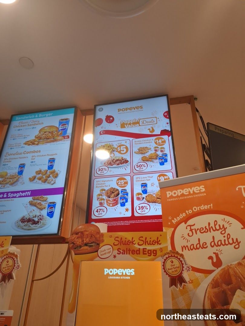 Popeyes Menu and Promotions