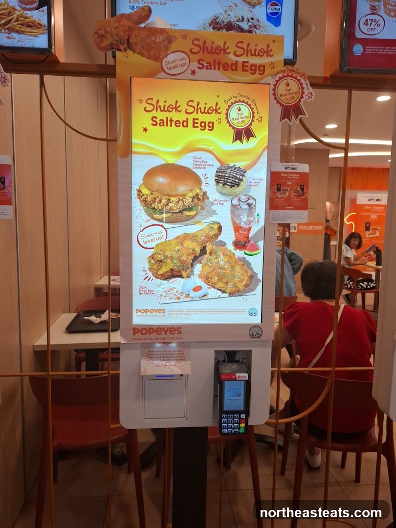 Popeyes Shiok Shiok Salted Egg Promotion
