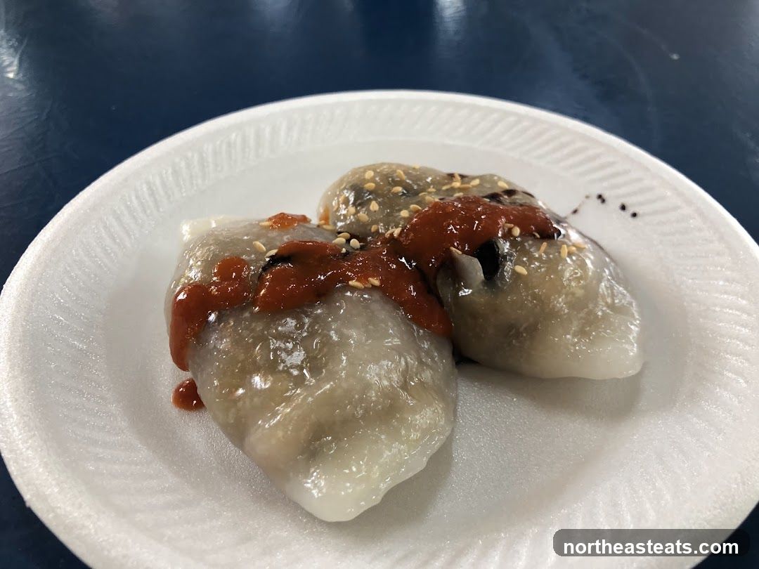 Dumplings with Sauce
