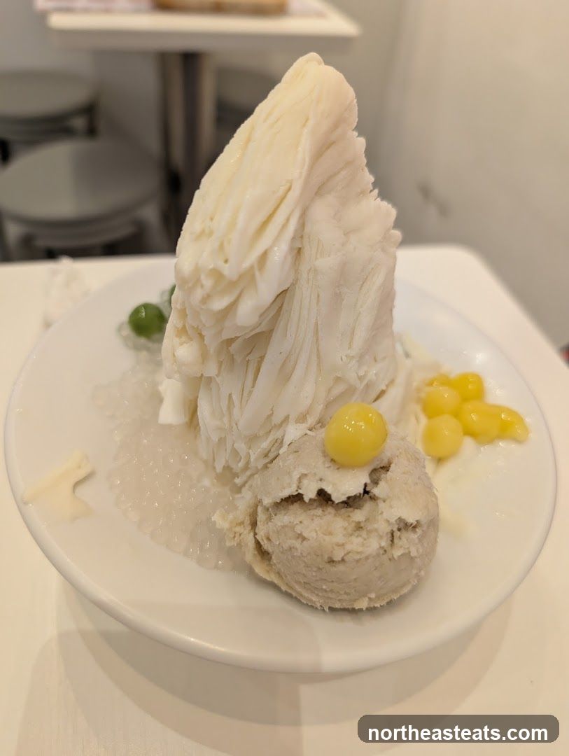 Shaved Ice Dessert