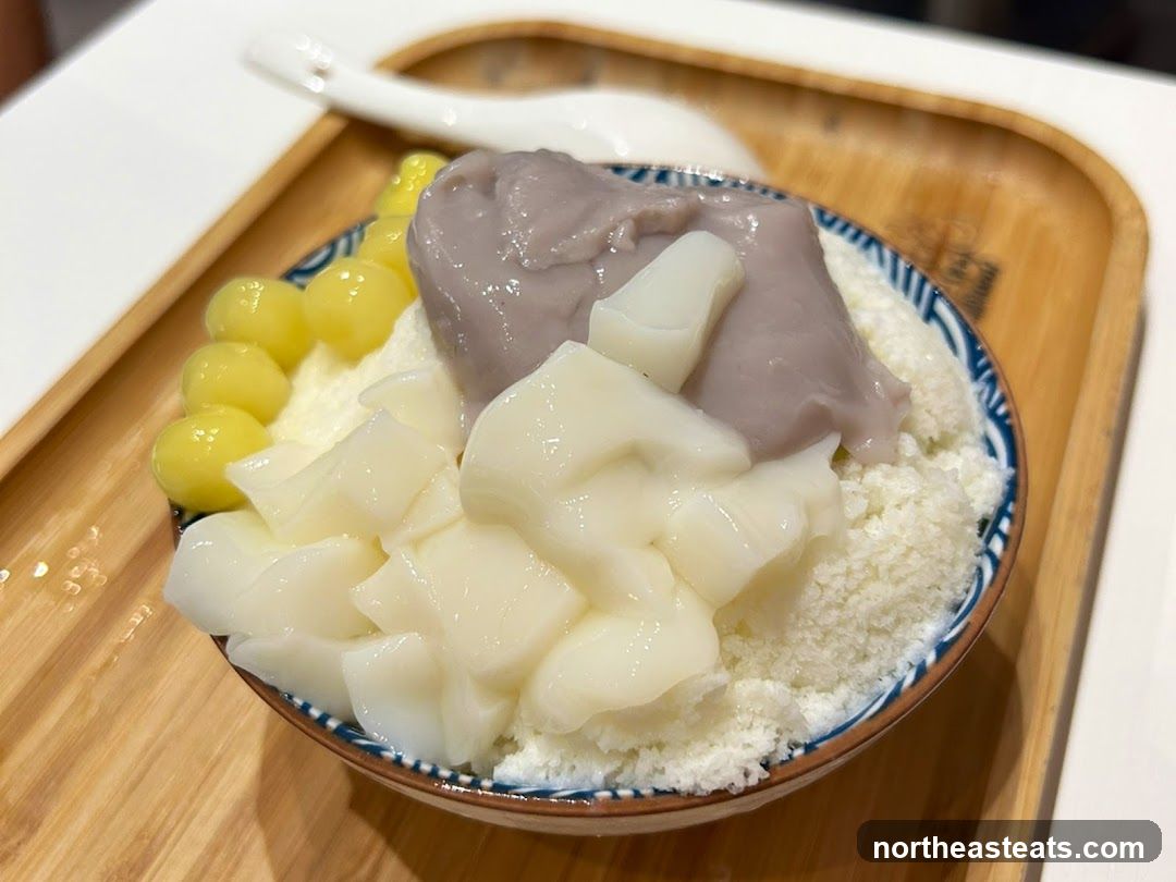 Shaved Ice Dessert