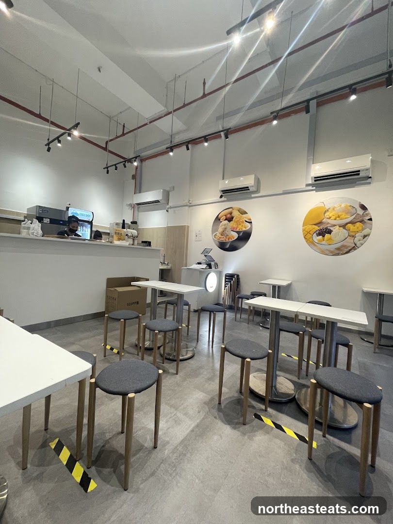 Dessert Shop Interior
