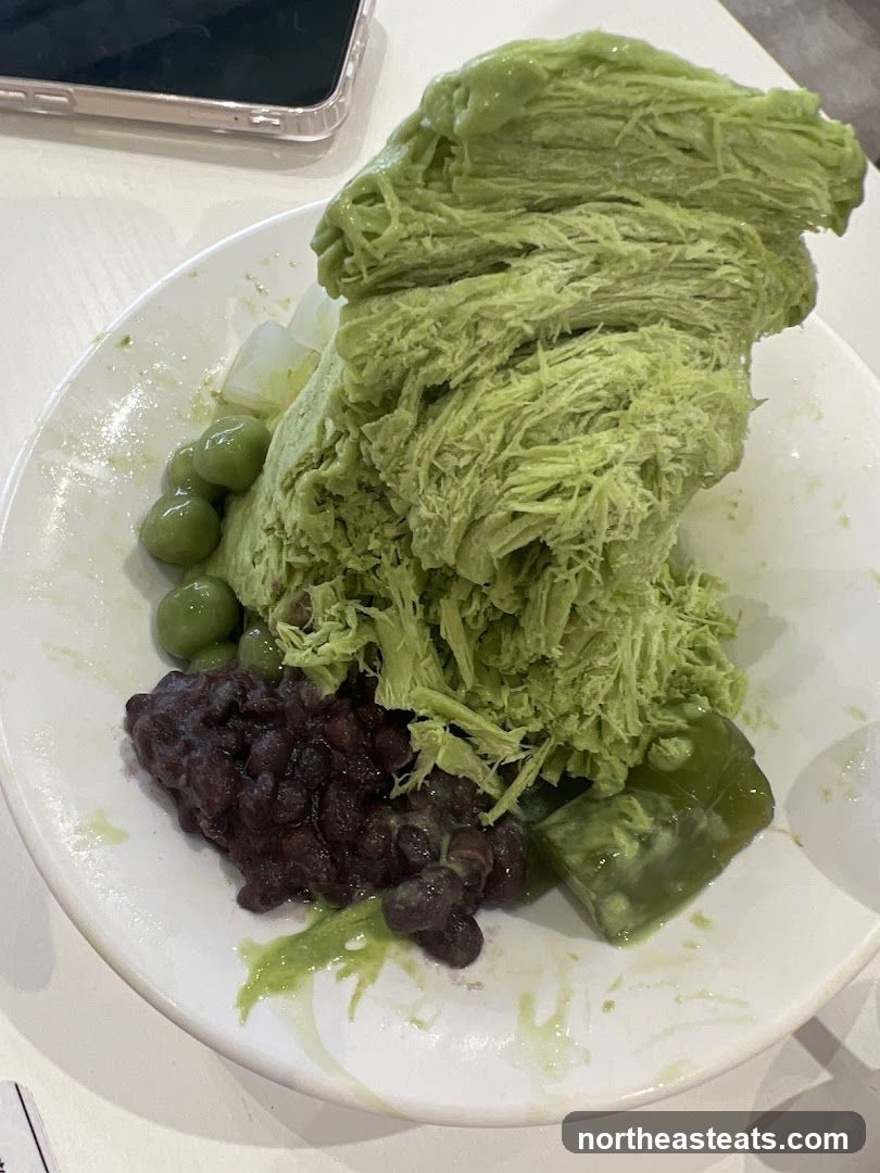 Matcha Shaved Ice