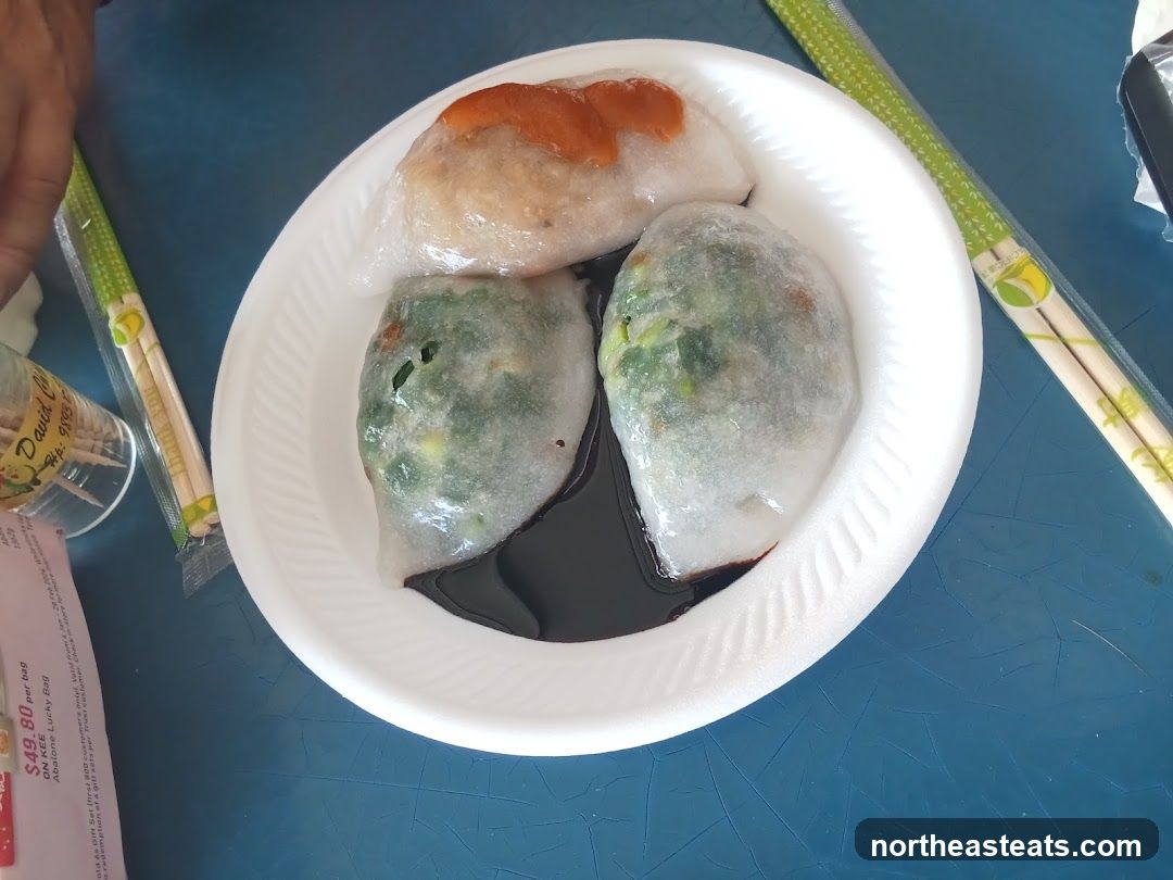 Dumplings with Soy Sauce