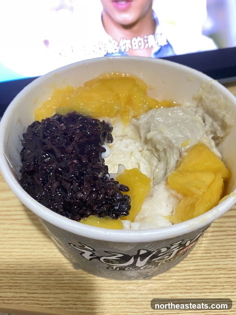 Dessert Bowl with Mango and Black Rice