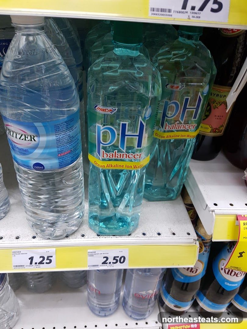 Bottled Water and Syrup