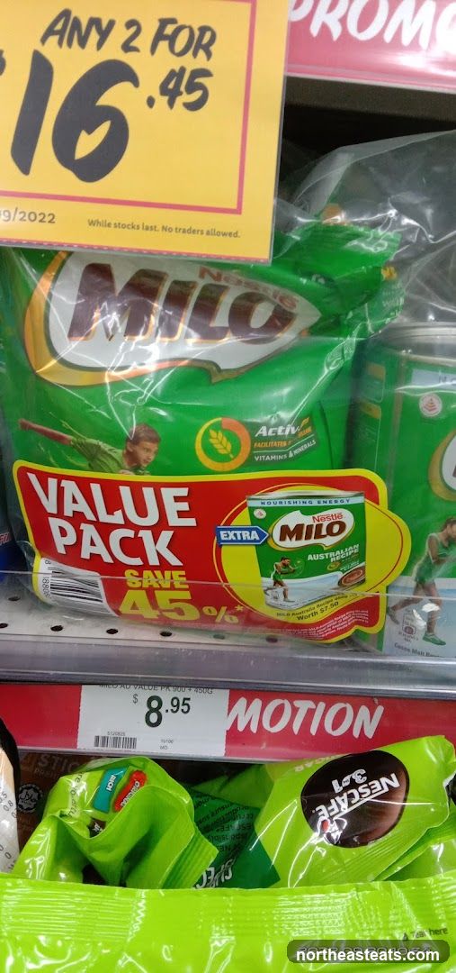 Milo and Nescafe Products