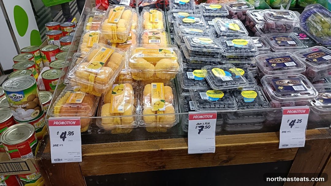 Produce and Canned Goods Display