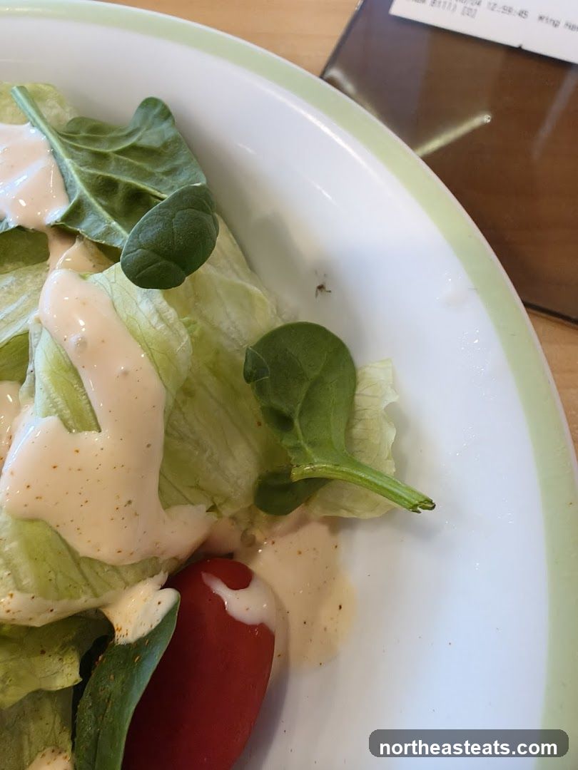 Salad with Dressing