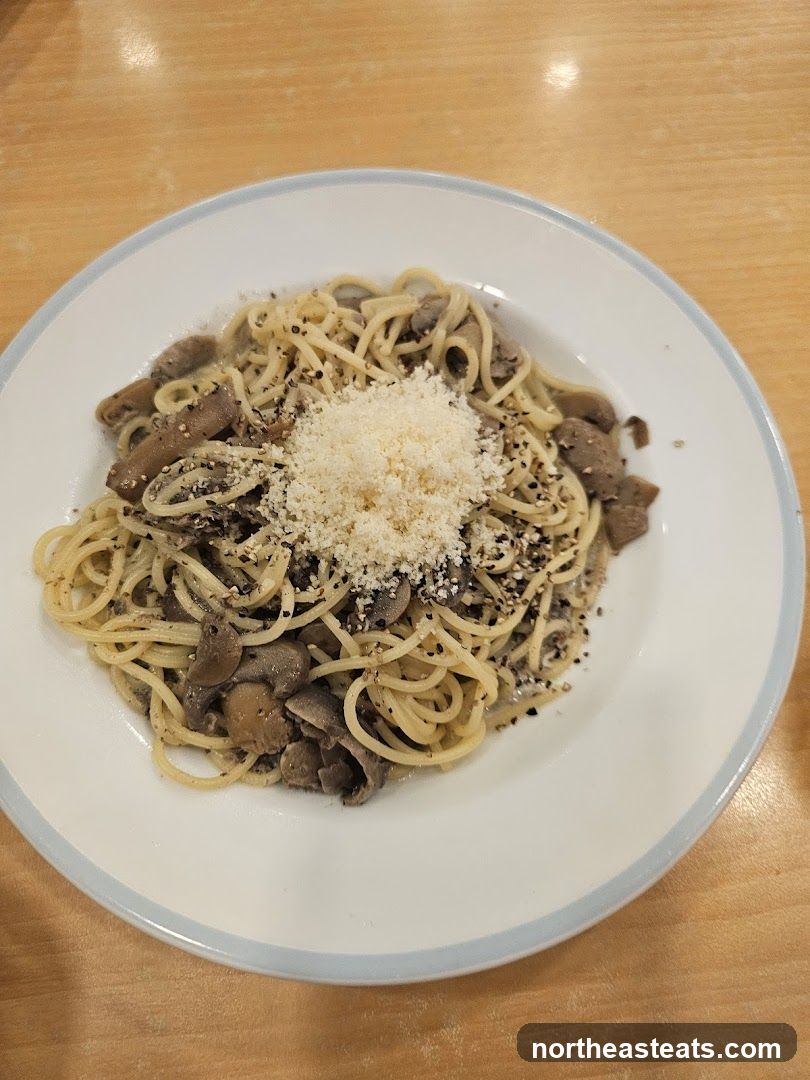 Mushroom Spaghetti