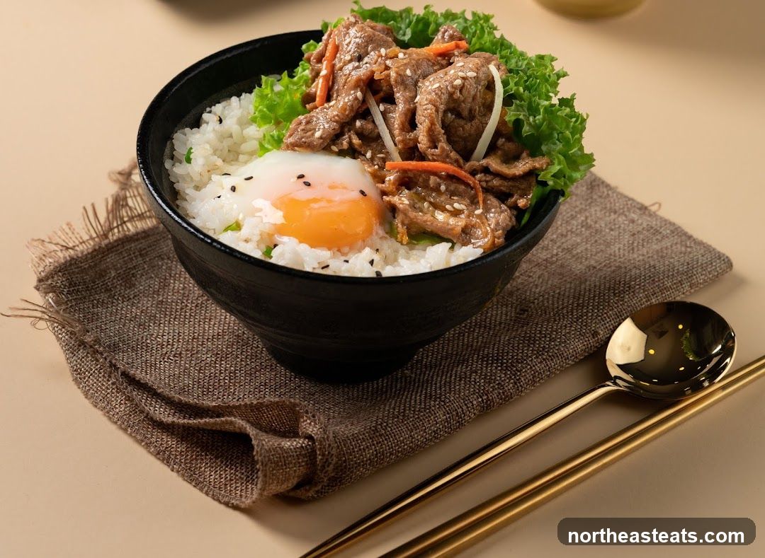 Beef Bowl with Egg