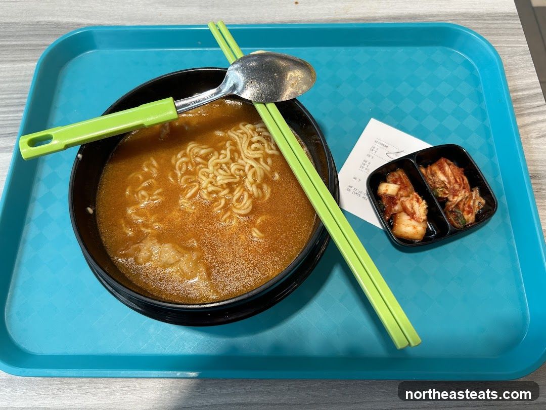 Ramen with Kimchi
