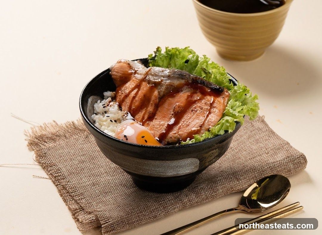 Salmon Donburi