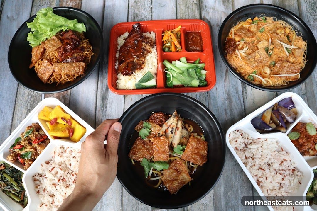 Assortment of Asian Dishes