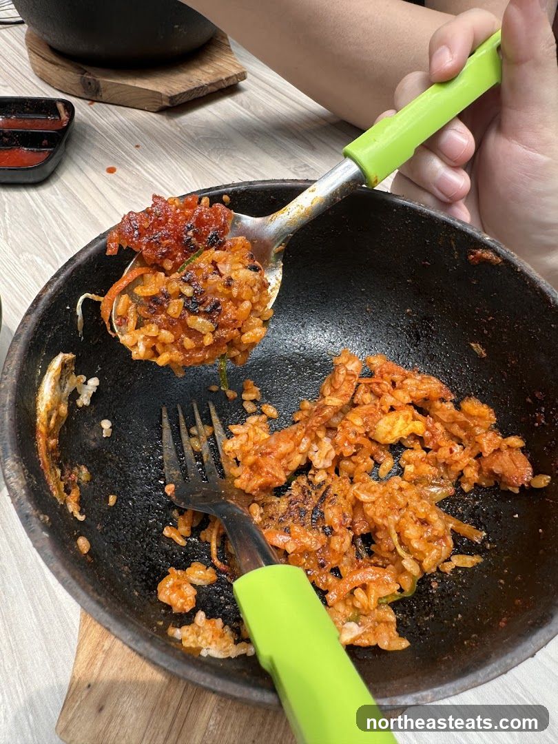 Fried Rice in a Pan