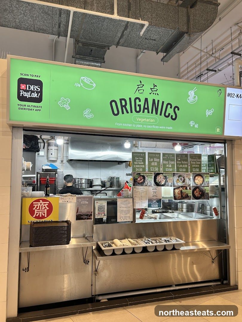 Origanics 启点素食 (Buangkok 万国熟食中心)