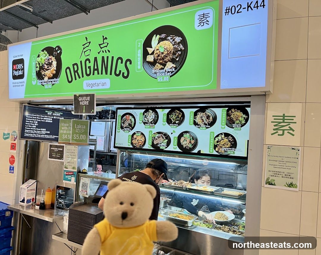 Organics Vegetarian Food Stall