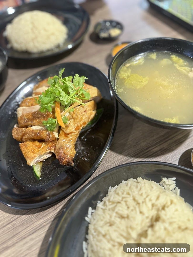 Hainanese Chicken Rice