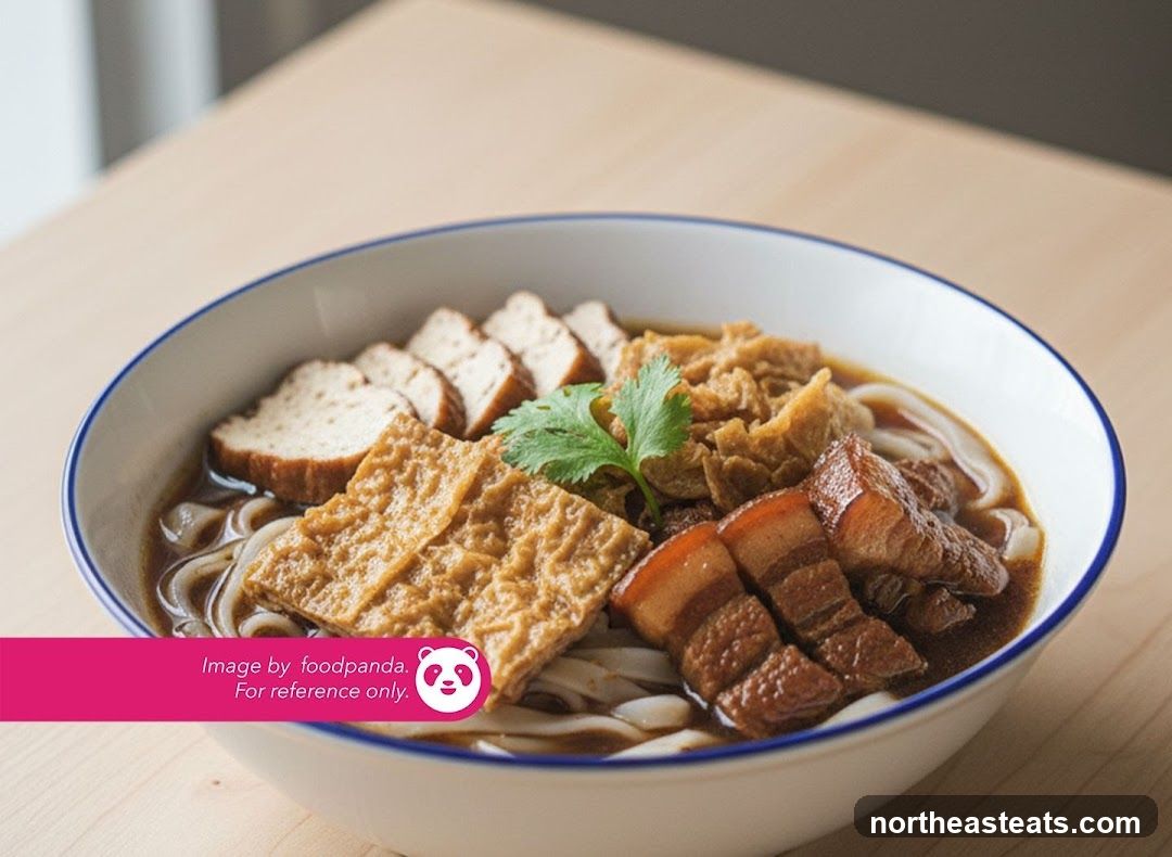 Braised Pork Belly Noodles