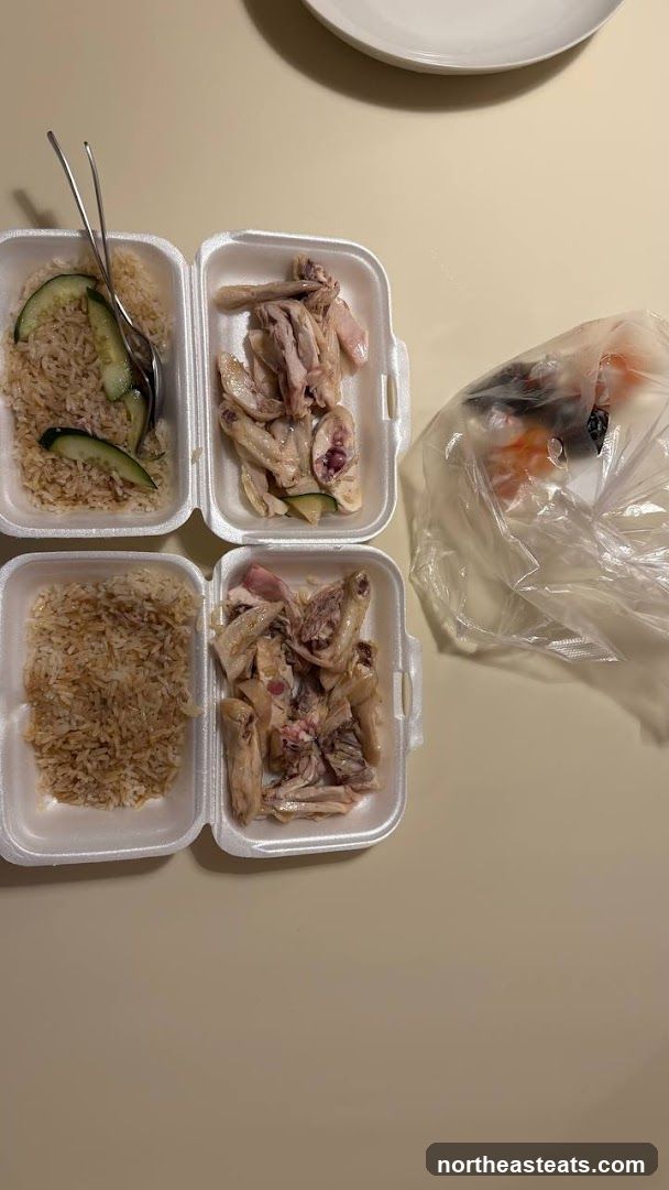 Hainanese Chicken Rice Takeout