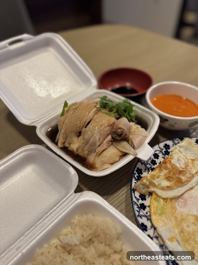Hainanese Chicken Rice Takeout