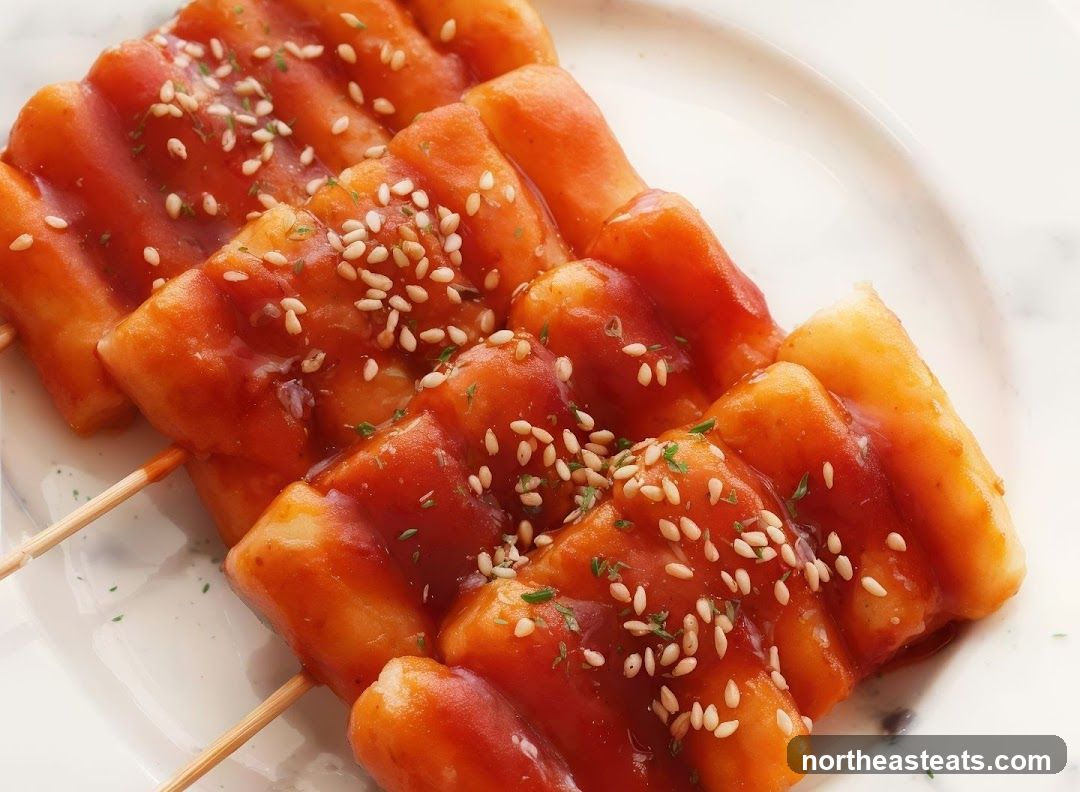 Tteokbokki Skewers