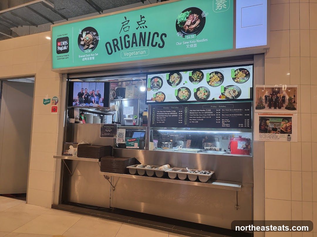 Origanics 启点素食 (Buangkok 万国熟食中心)