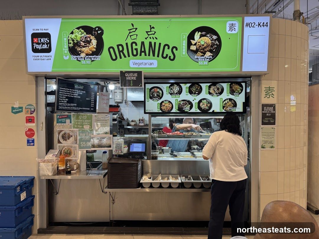 Origanics 启点素食 (Buangkok 万国熟食中心)