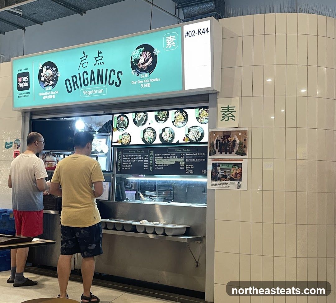 Origianics Vegetarian Food Stall