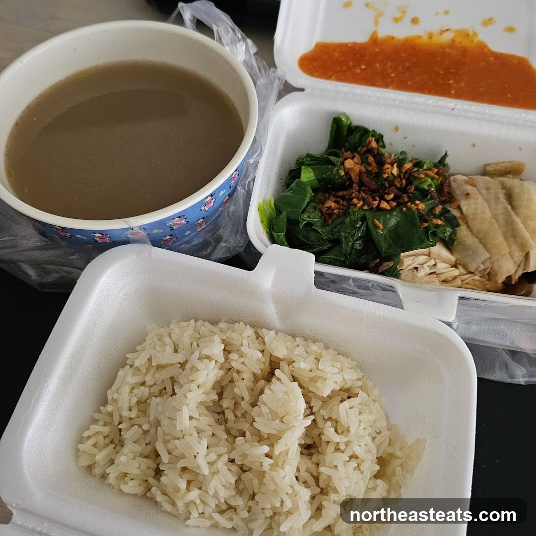 Hainanese Chicken Rice Takeout