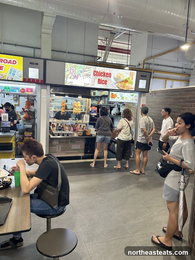 Chicken Rice Stall