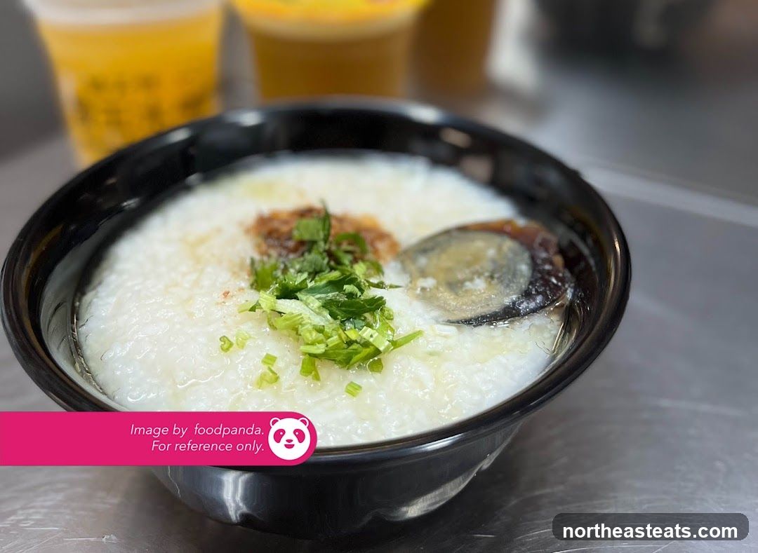 Congee with Century Egg