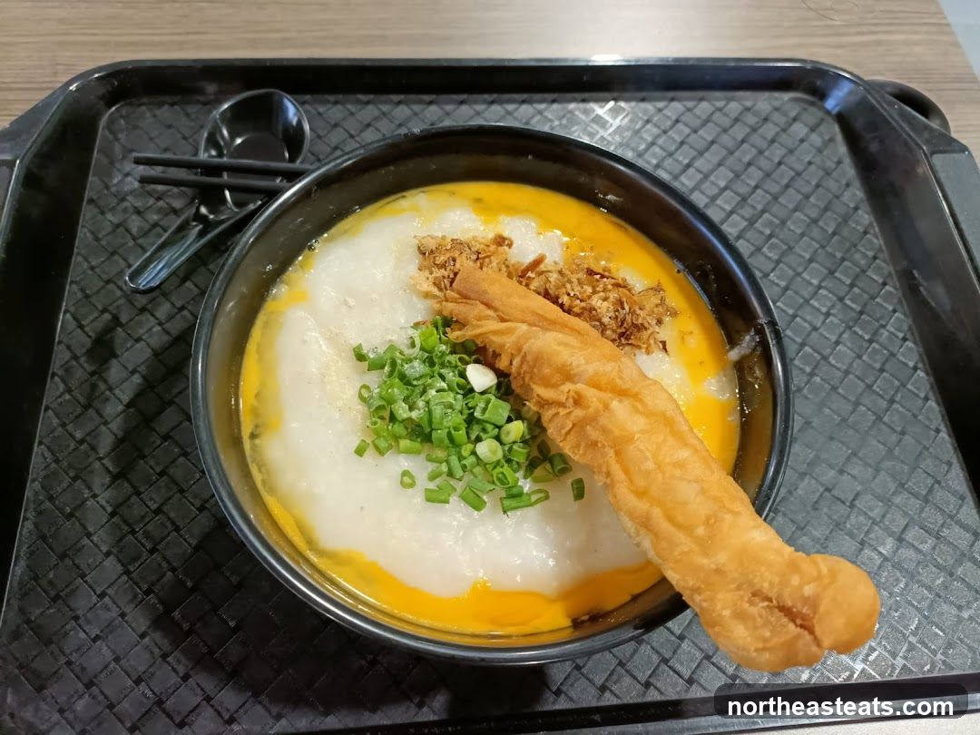 Congee with Fried Dough Stick