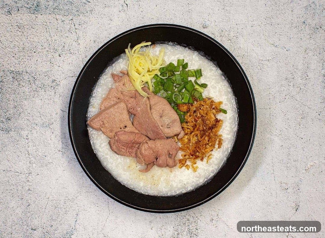 Congee with Sliced Meat