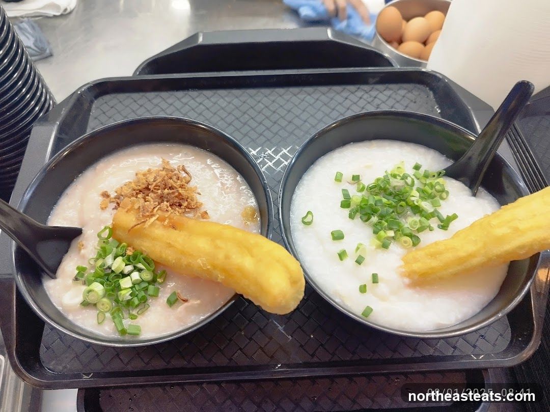 Congee with Fried Dough Stick