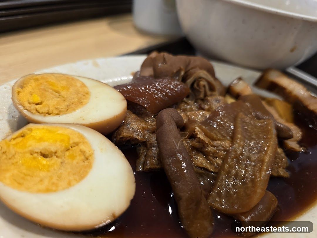 Braised Pork Belly and Eggs